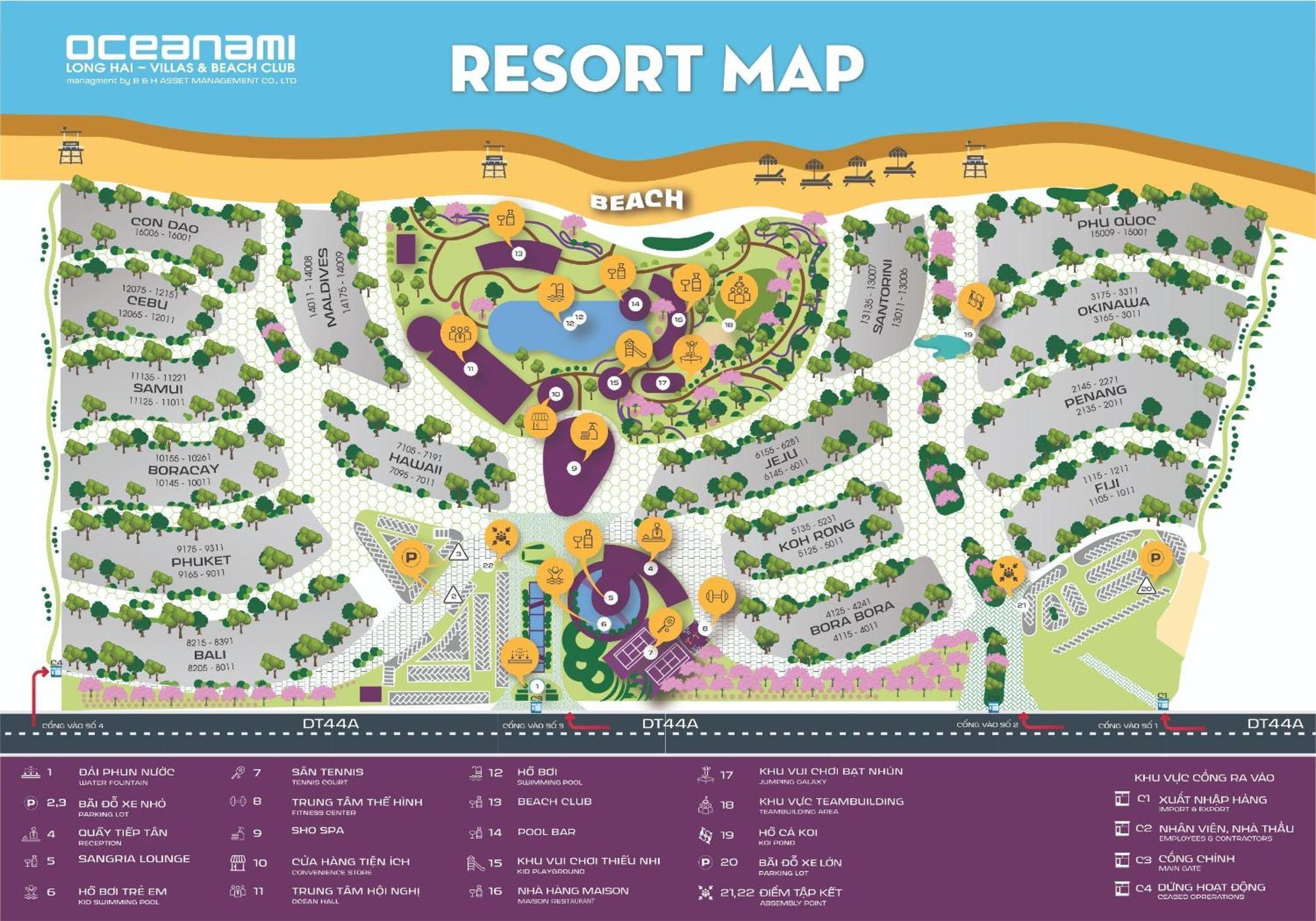 Oceanami Resort & Beach Club 롱하이 외부 사진